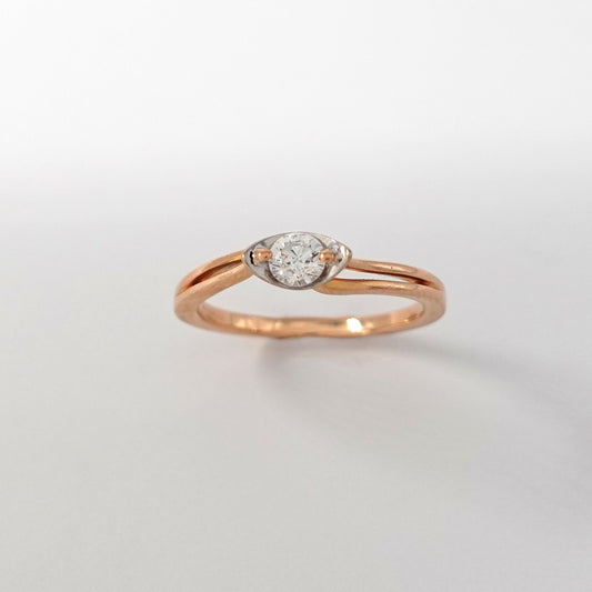 Anello con Diamante