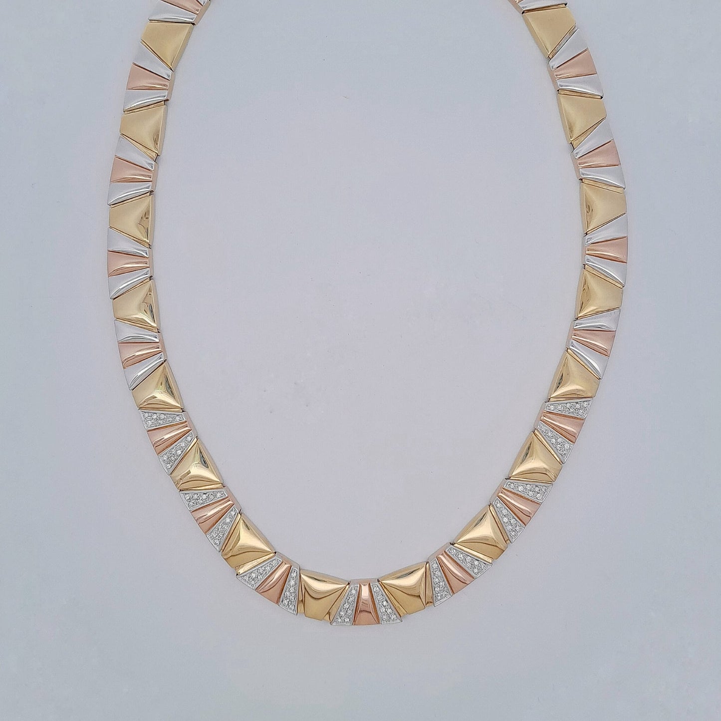 Girocollo Damiani in oro e brillanti
