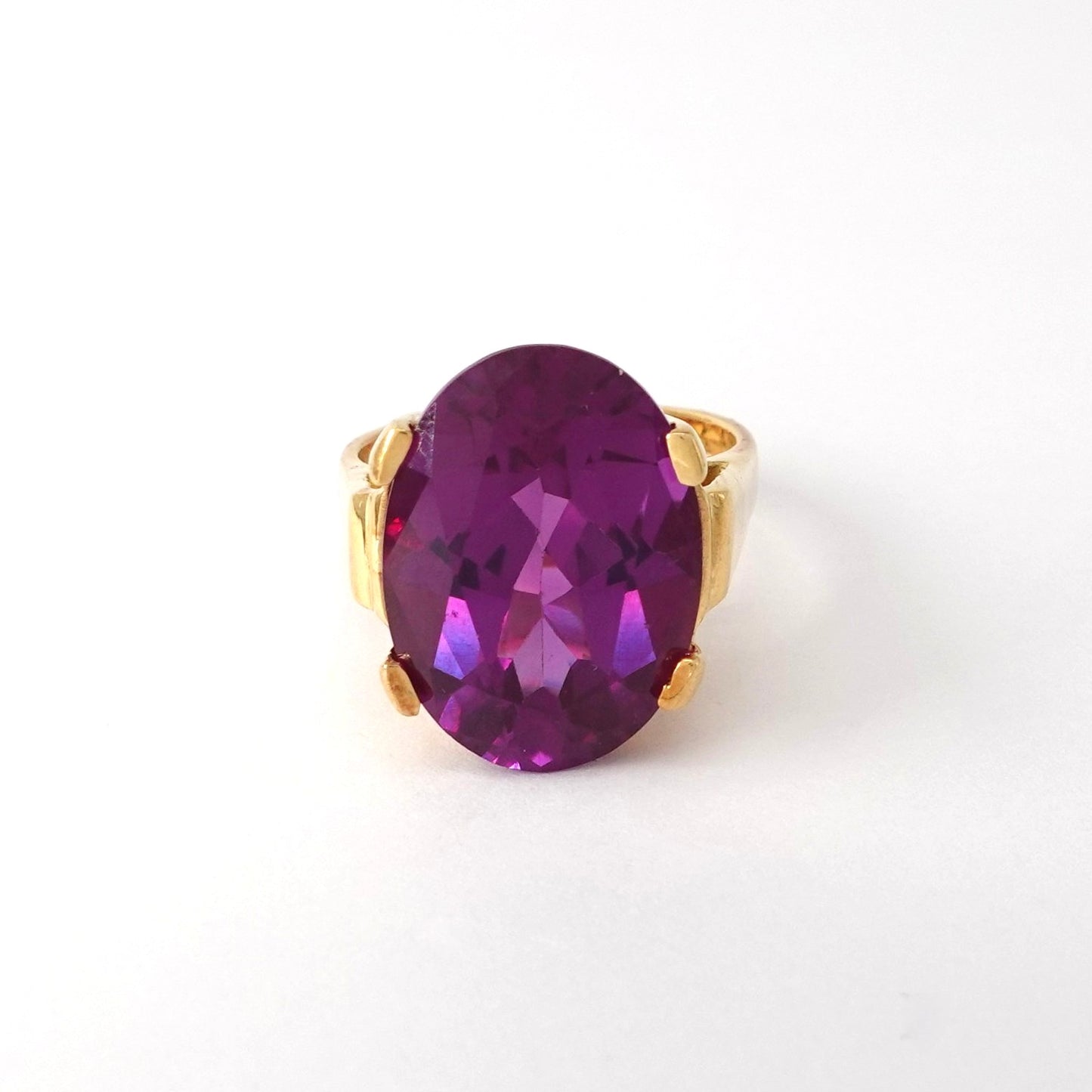 Anello con ametista