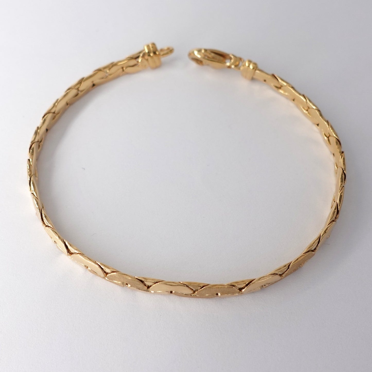 Bracciale  a maglia lucida