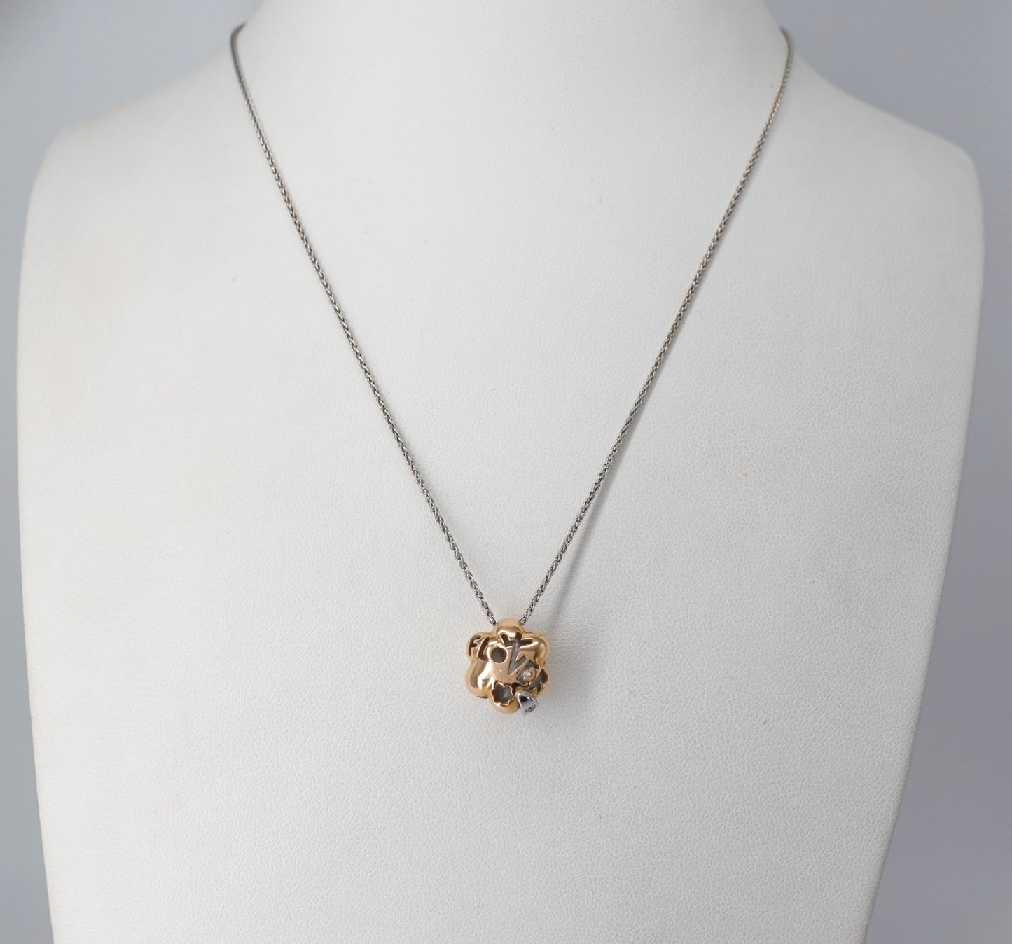 Catenina con pendente double face