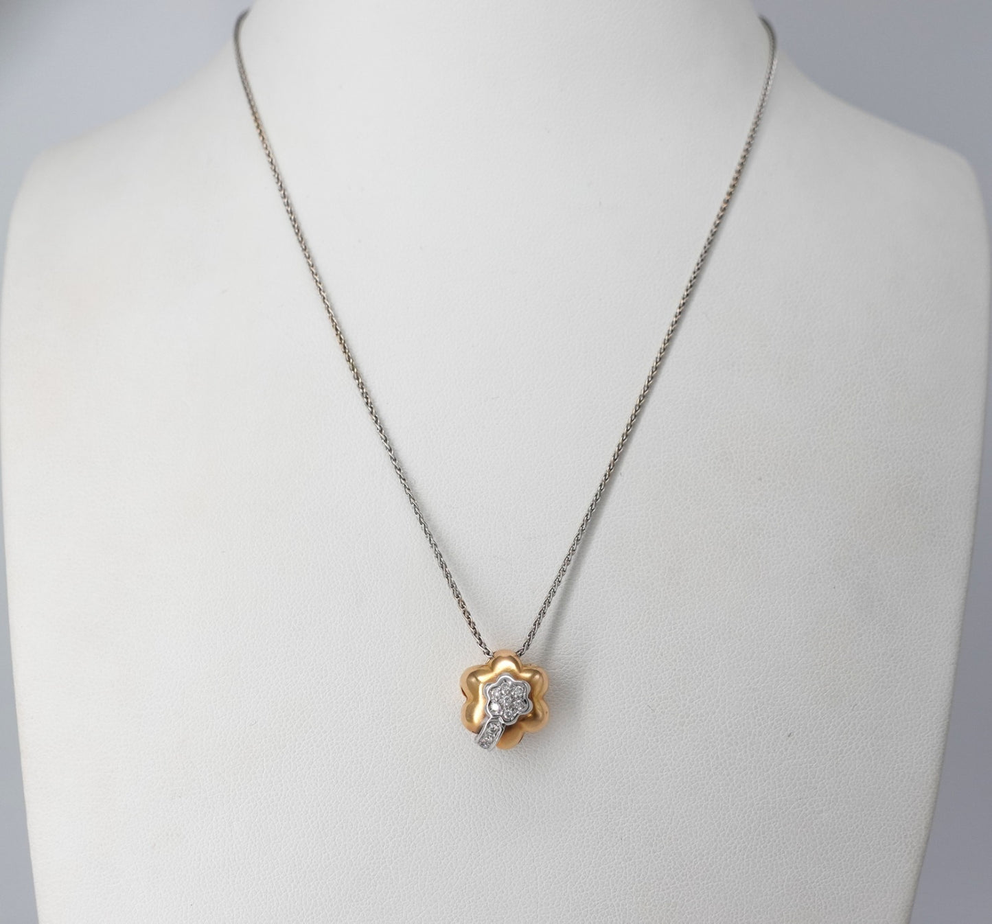 Catenina con pendente double face