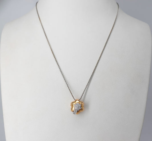 Catenina con pendente double face