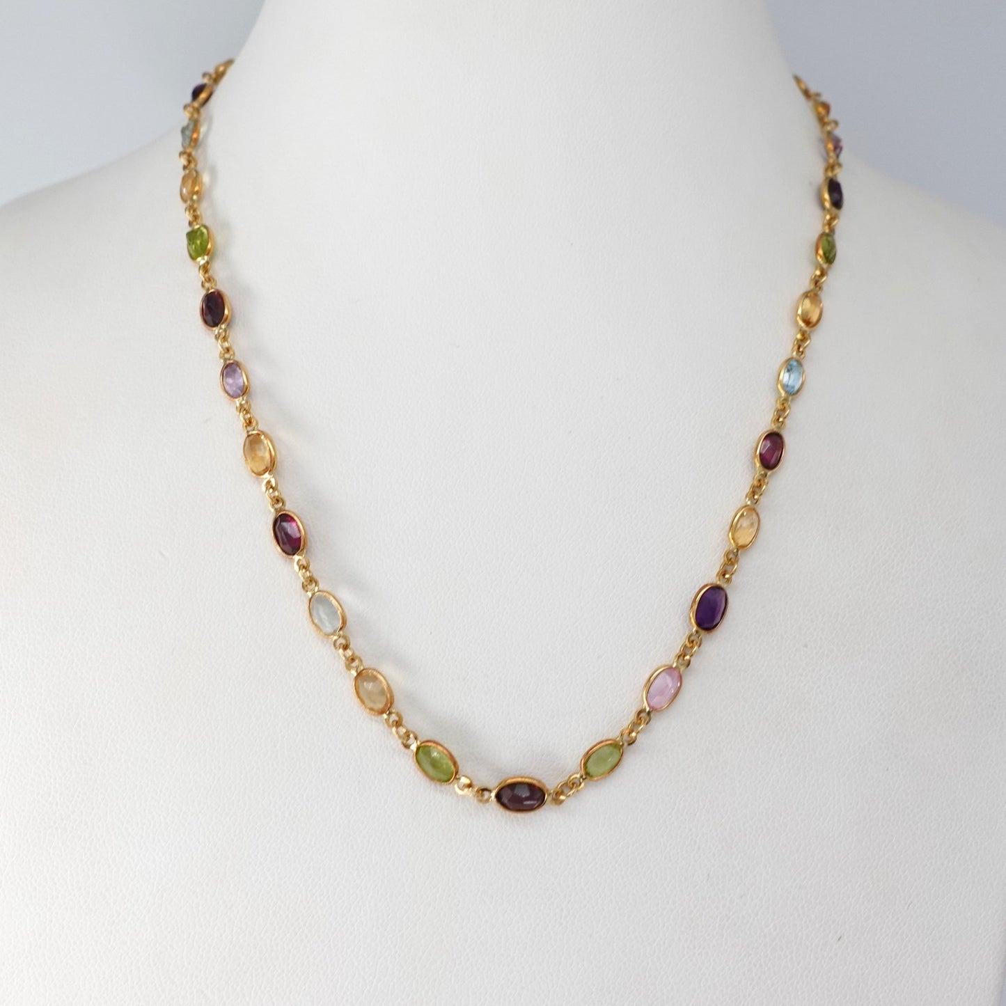 Collana con tormaline