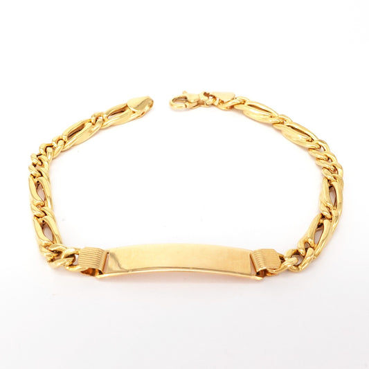 Bracciale con targhetta