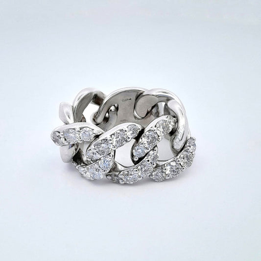 Anello Crivelli in oro e diamanti