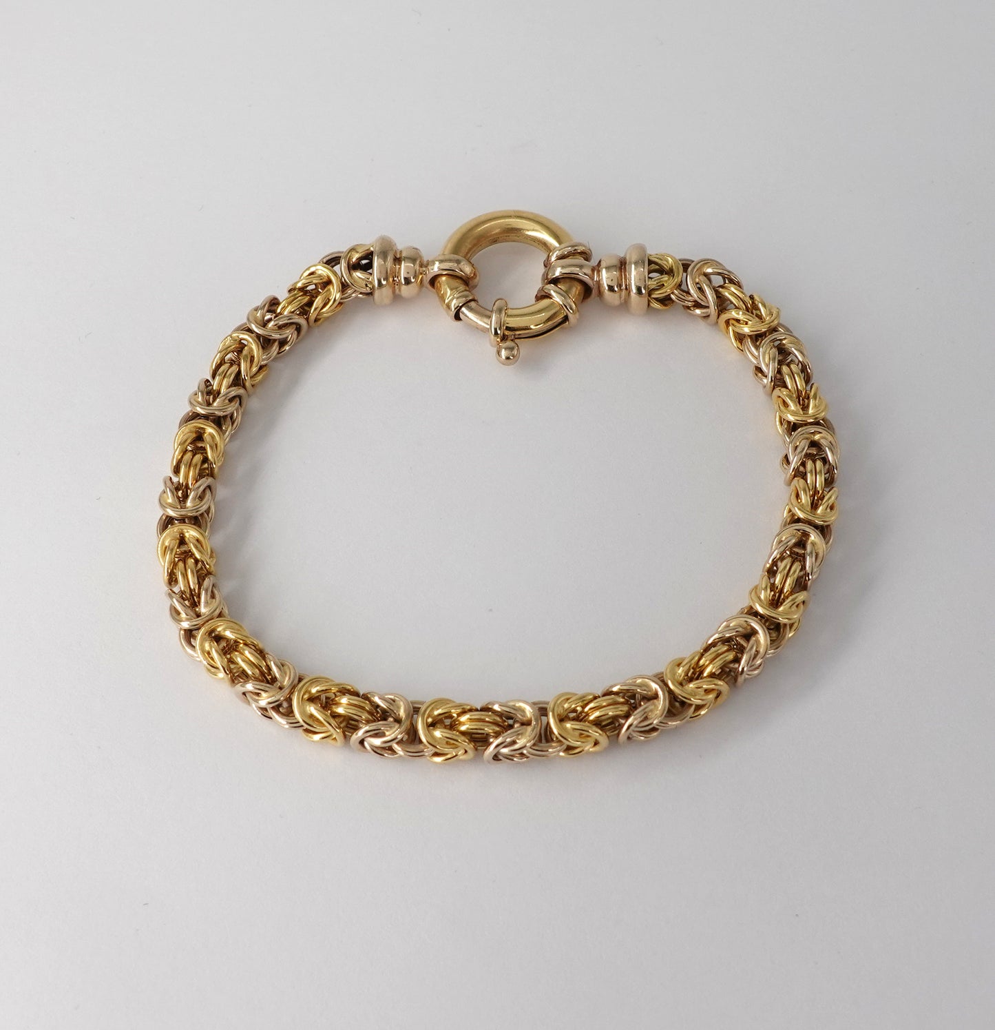 Bracciale a Maglia Bizantina