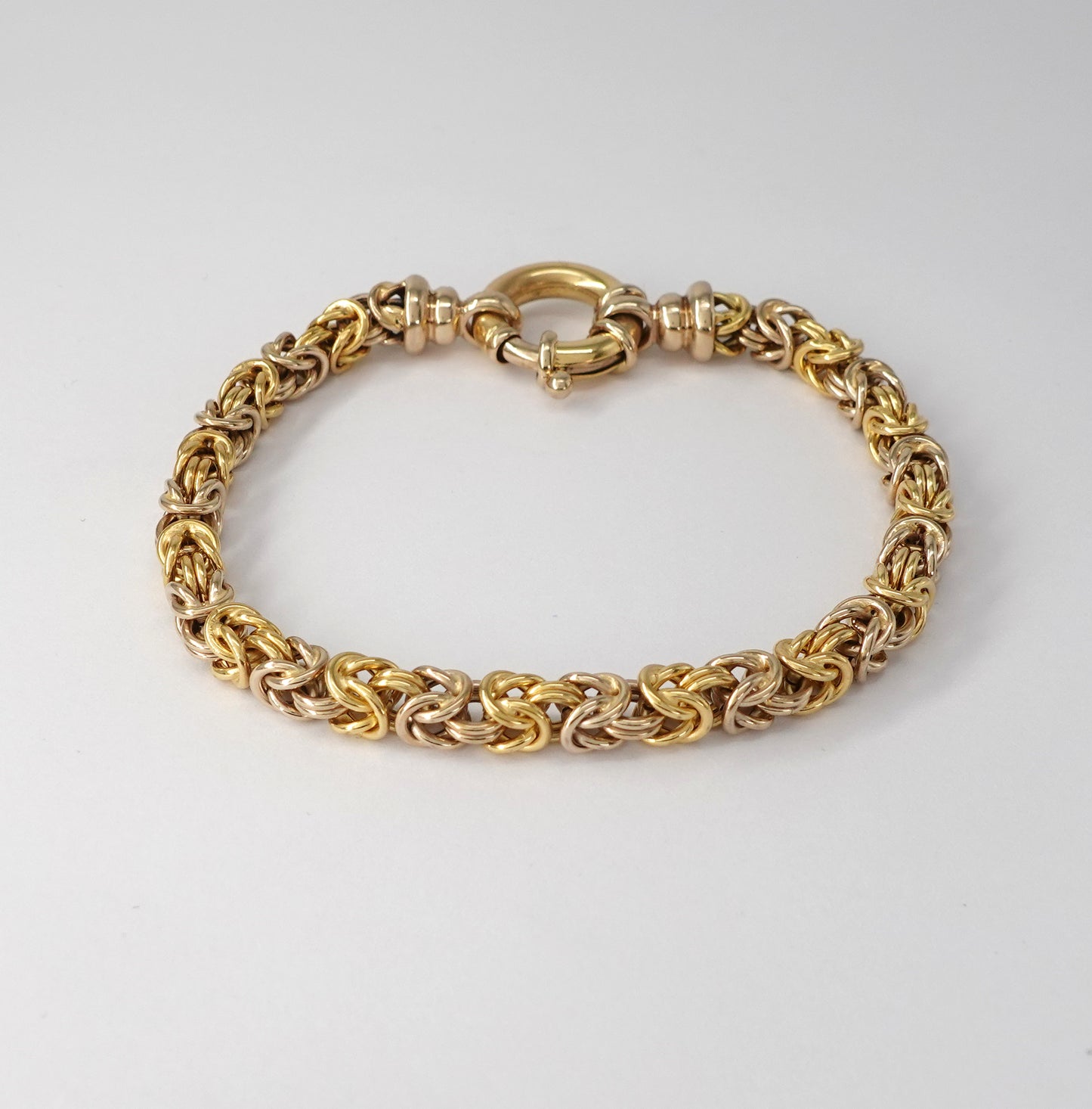 Bracciale a Maglia Bizantina