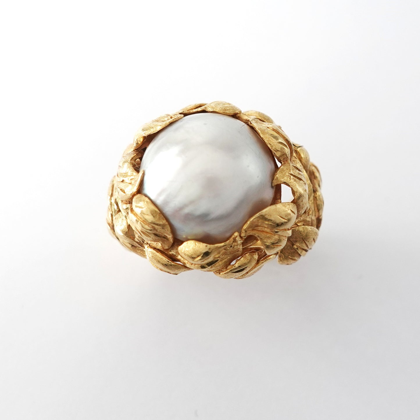 Anello con Perla Mabè