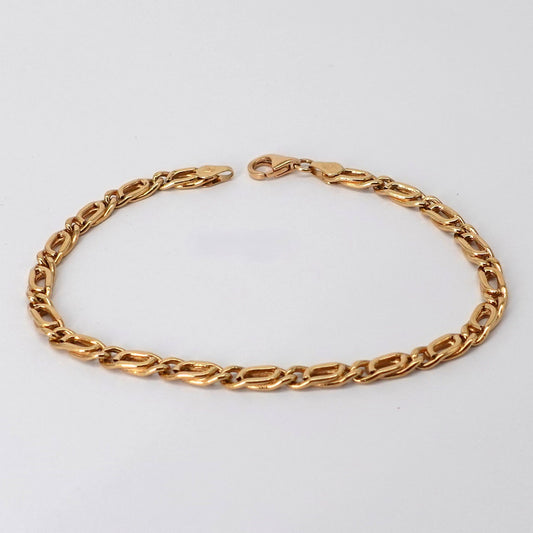 Bracciale a maglia doppia