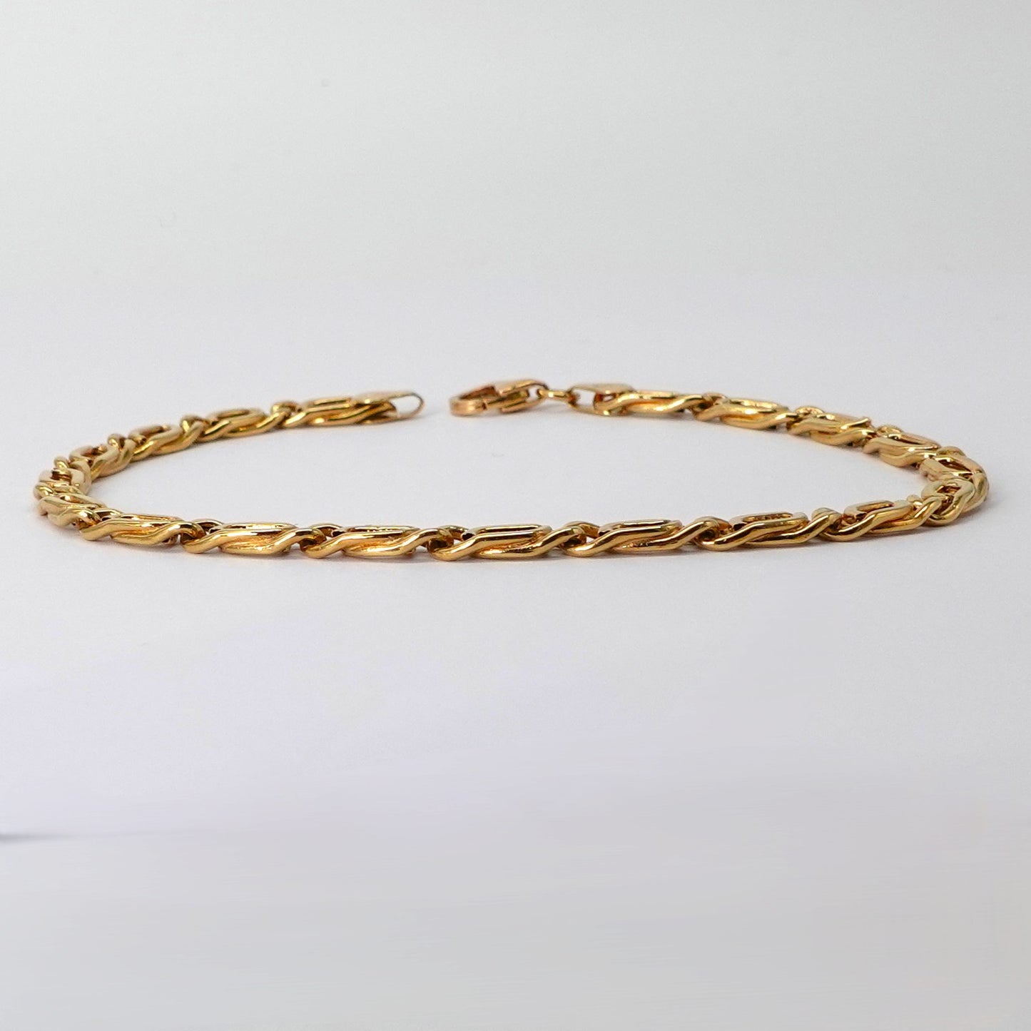 Bracciale a maglia doppia