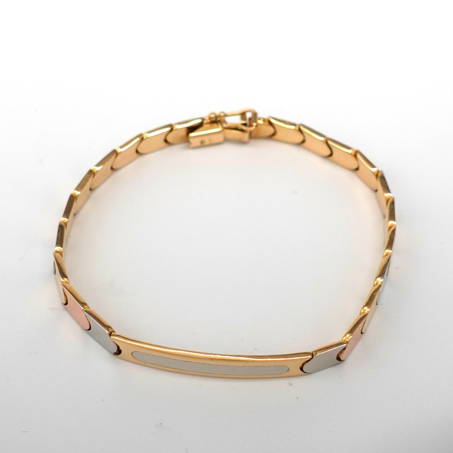 Bracciale a segmenti in oro