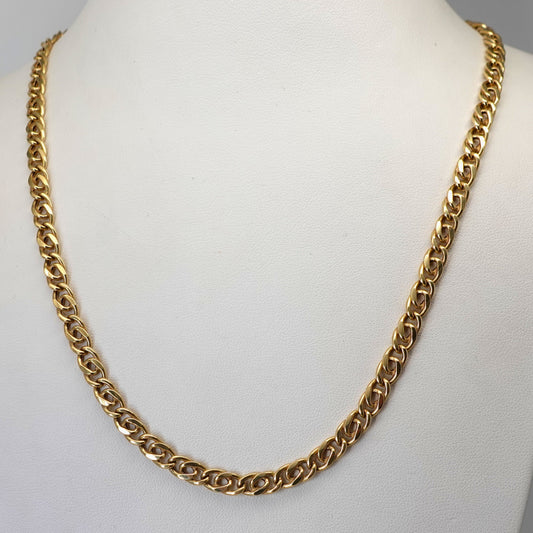 Collana a maglia doppia