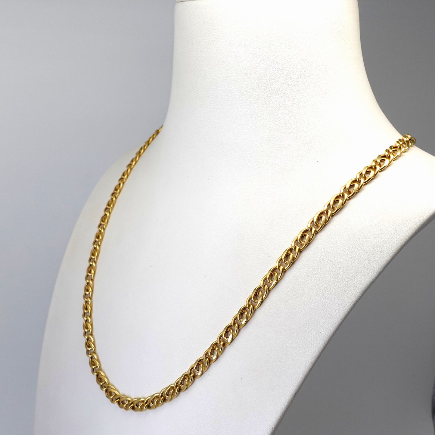 Collana a maglia doppia