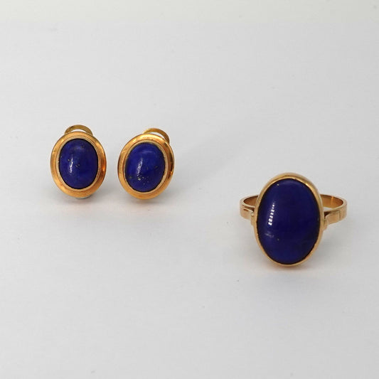 Parure con lapislazzuli