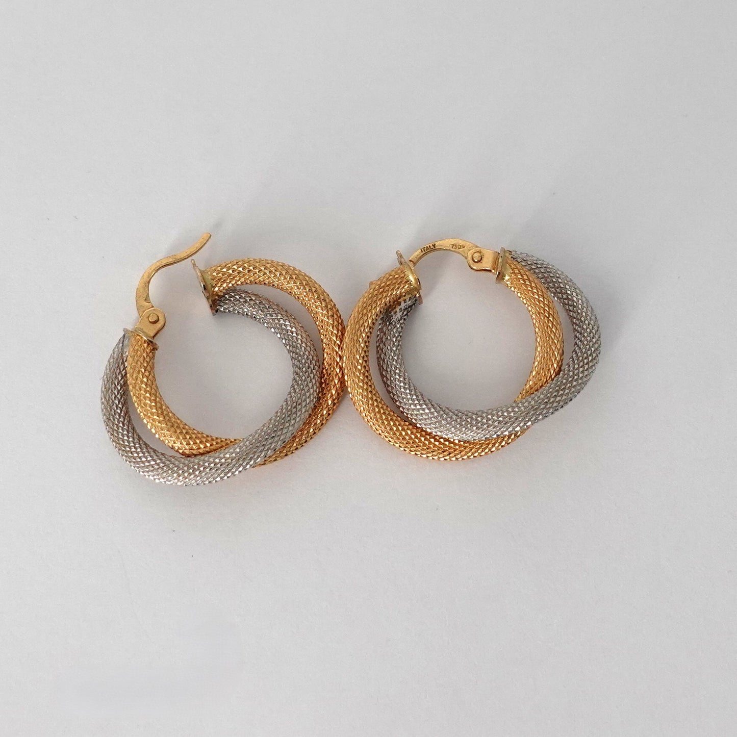 Orecchini due colori