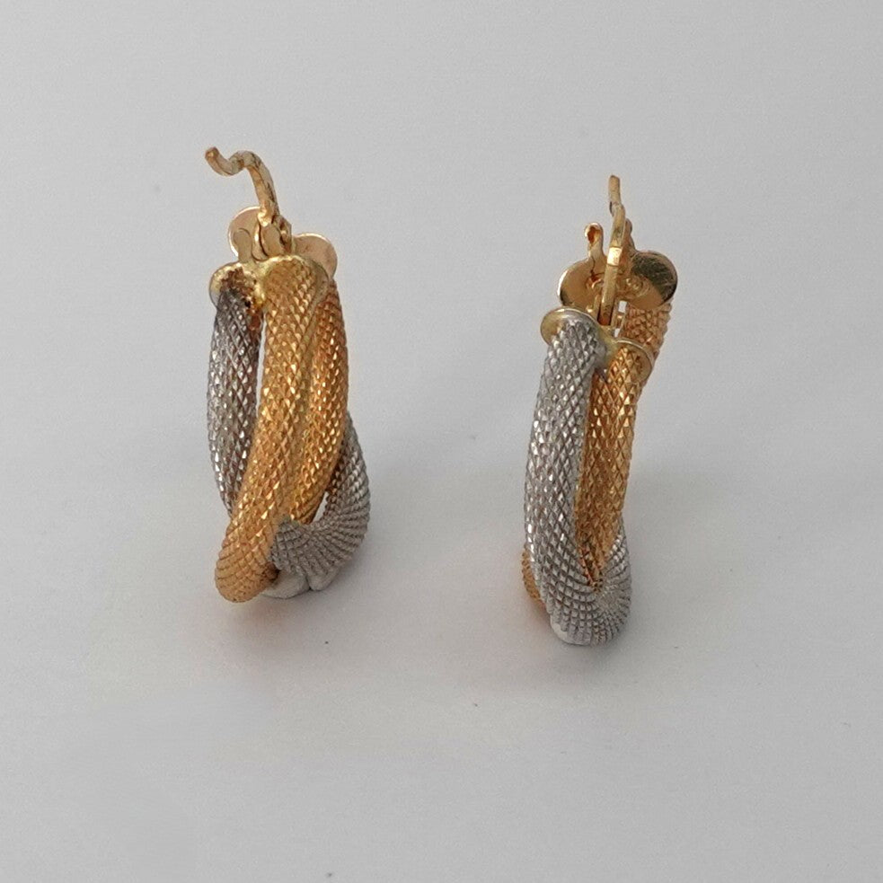 Orecchini due colori