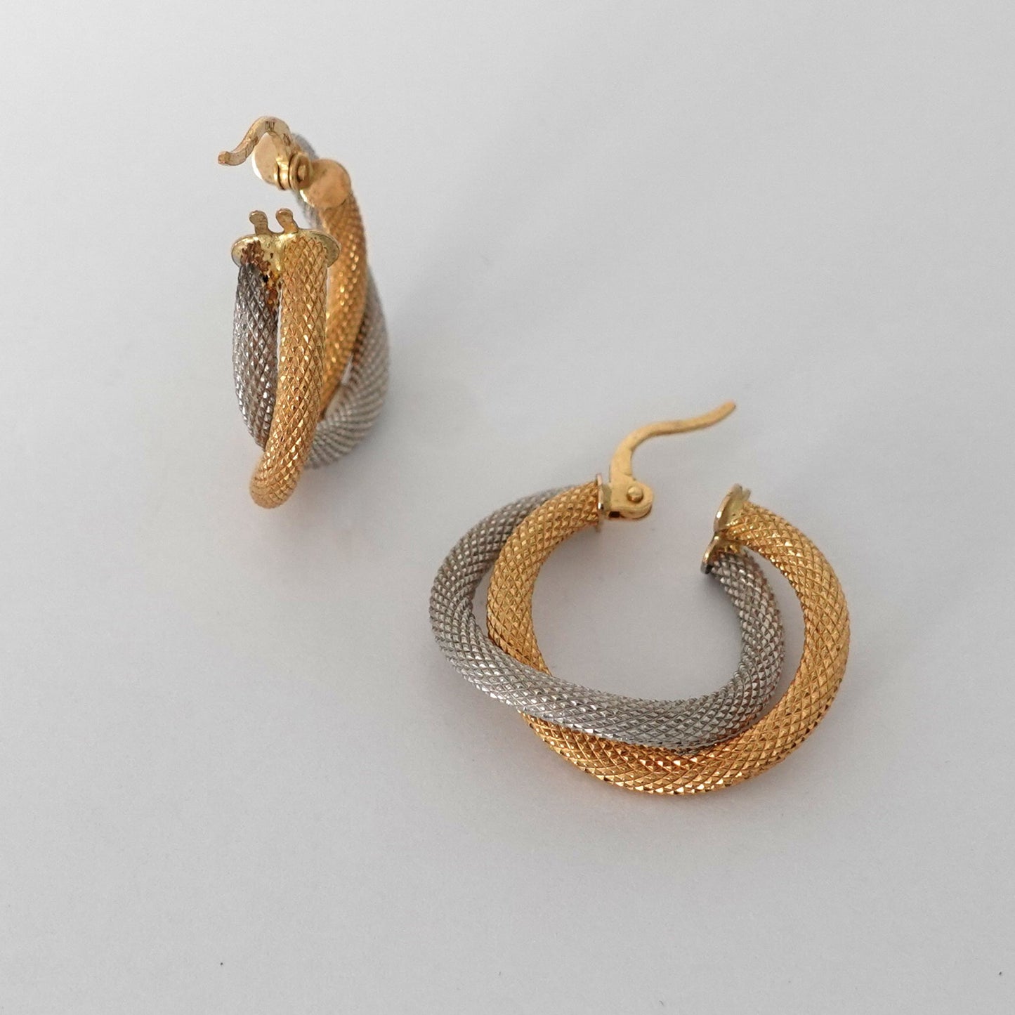 Orecchini due colori