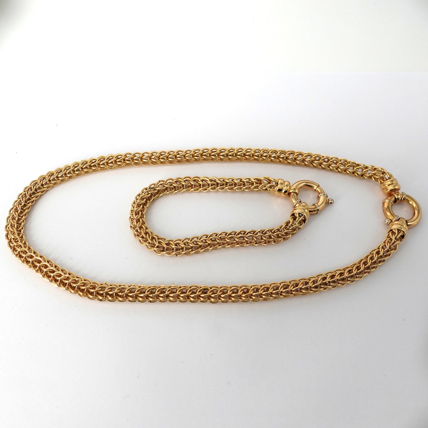 Parure collana e bracciale