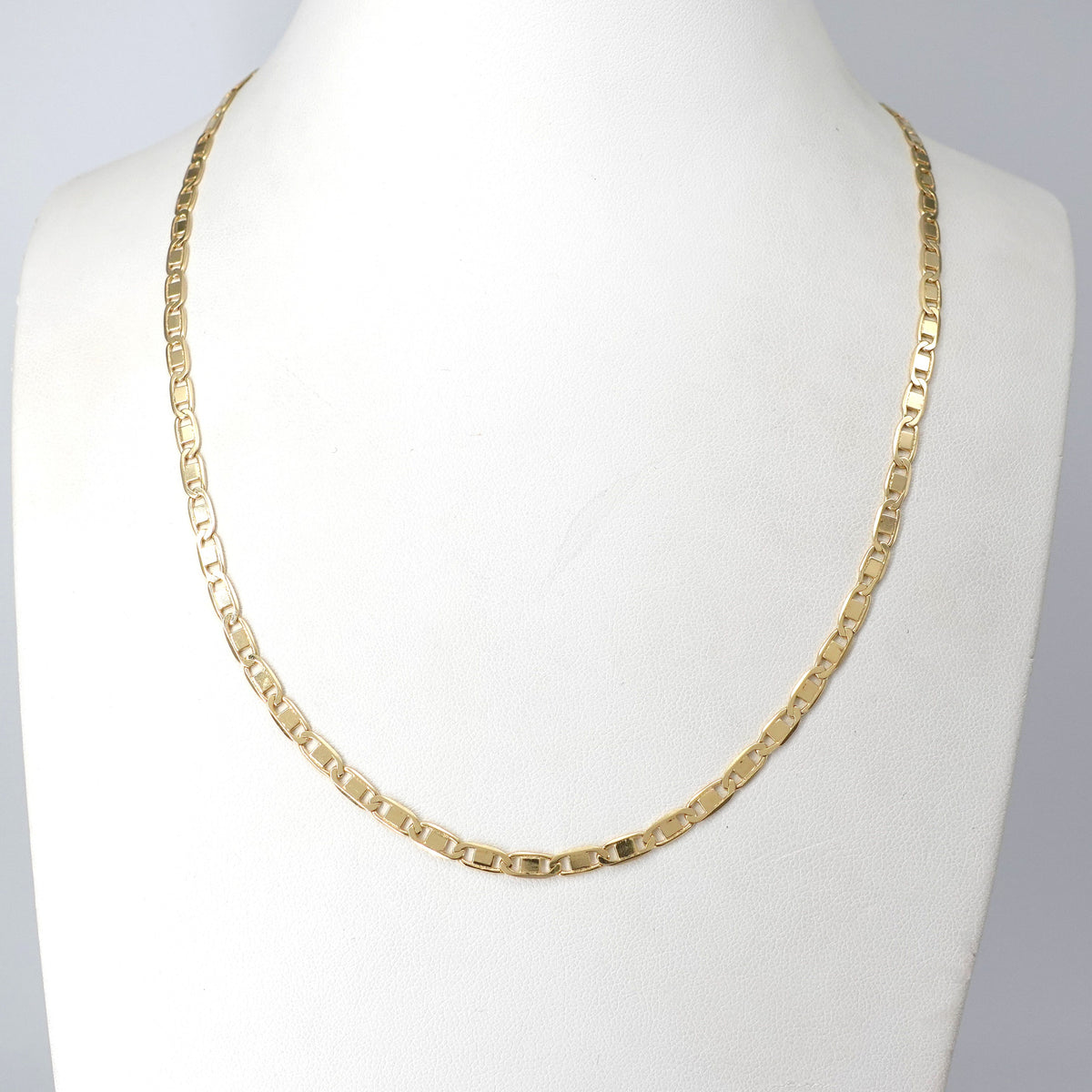 Collana a maglia piatta