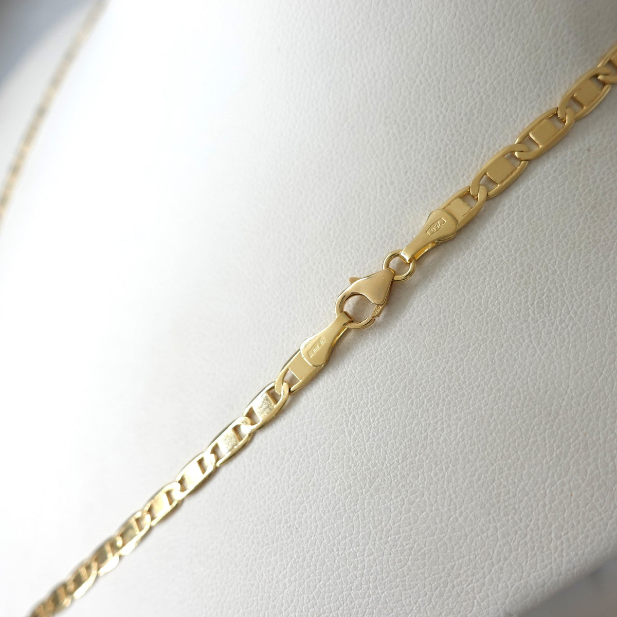 Collana a maglia piatta