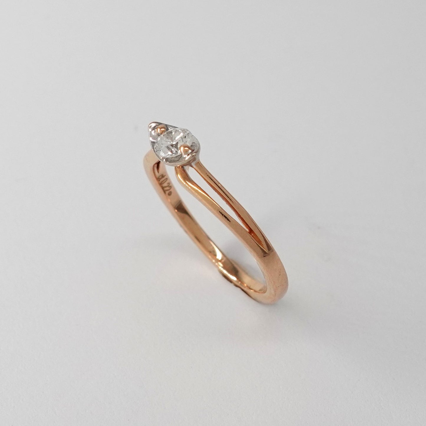 Anello con Diamante