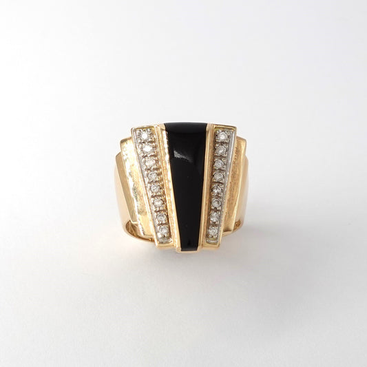 Anello in oro e pietre