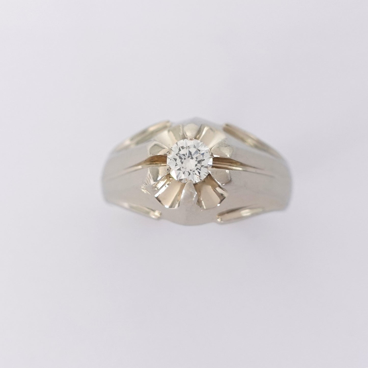 Anello da Uomo con Diamante