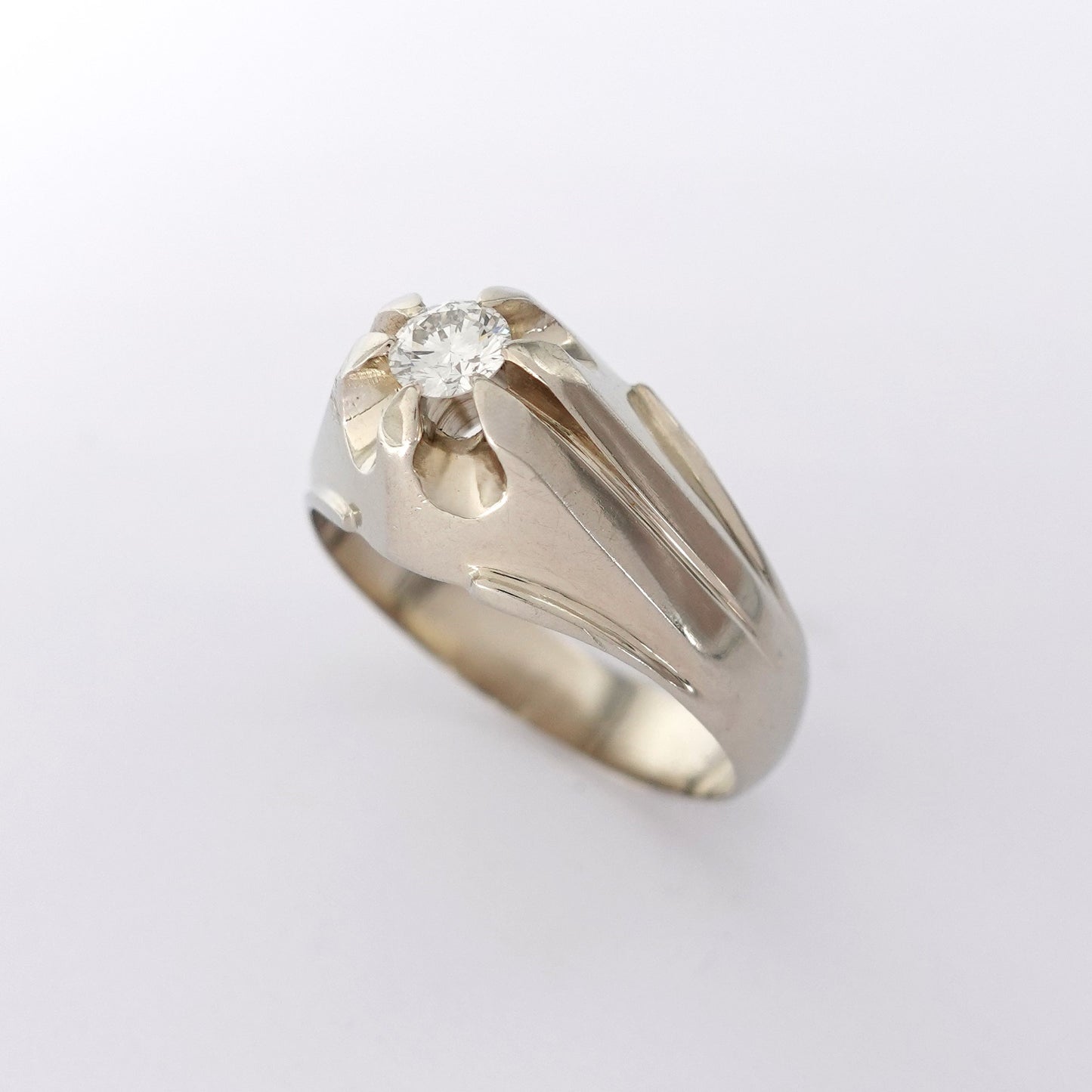 Anello da Uomo con Diamante