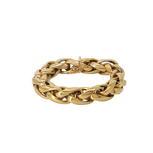 Bracciale grosso, in oro giallo