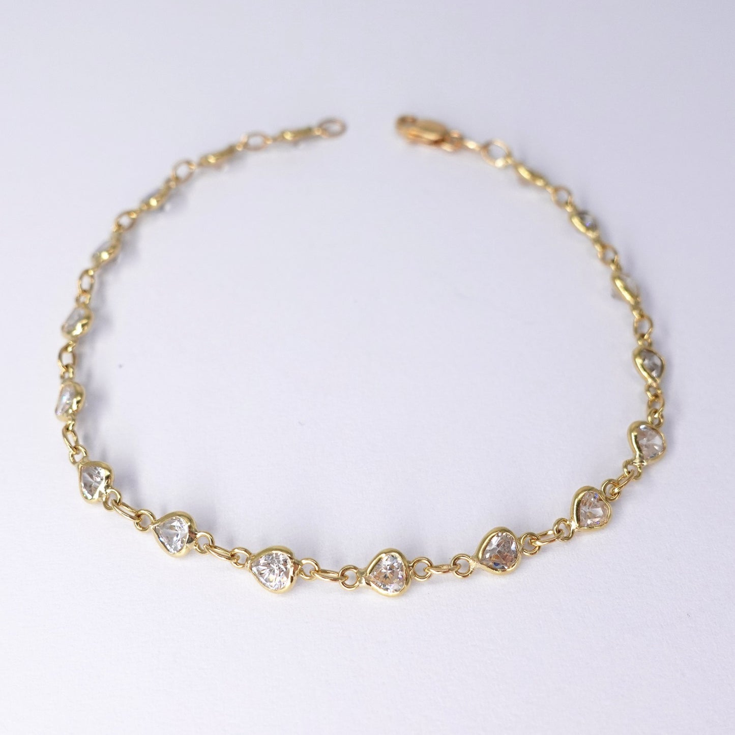 Bracciale con cuori