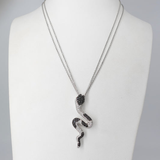 Girocollo con pendente snake