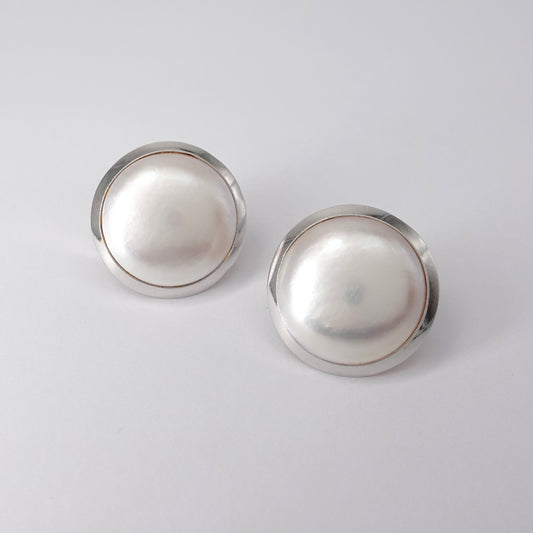 Orecchini perla mabe