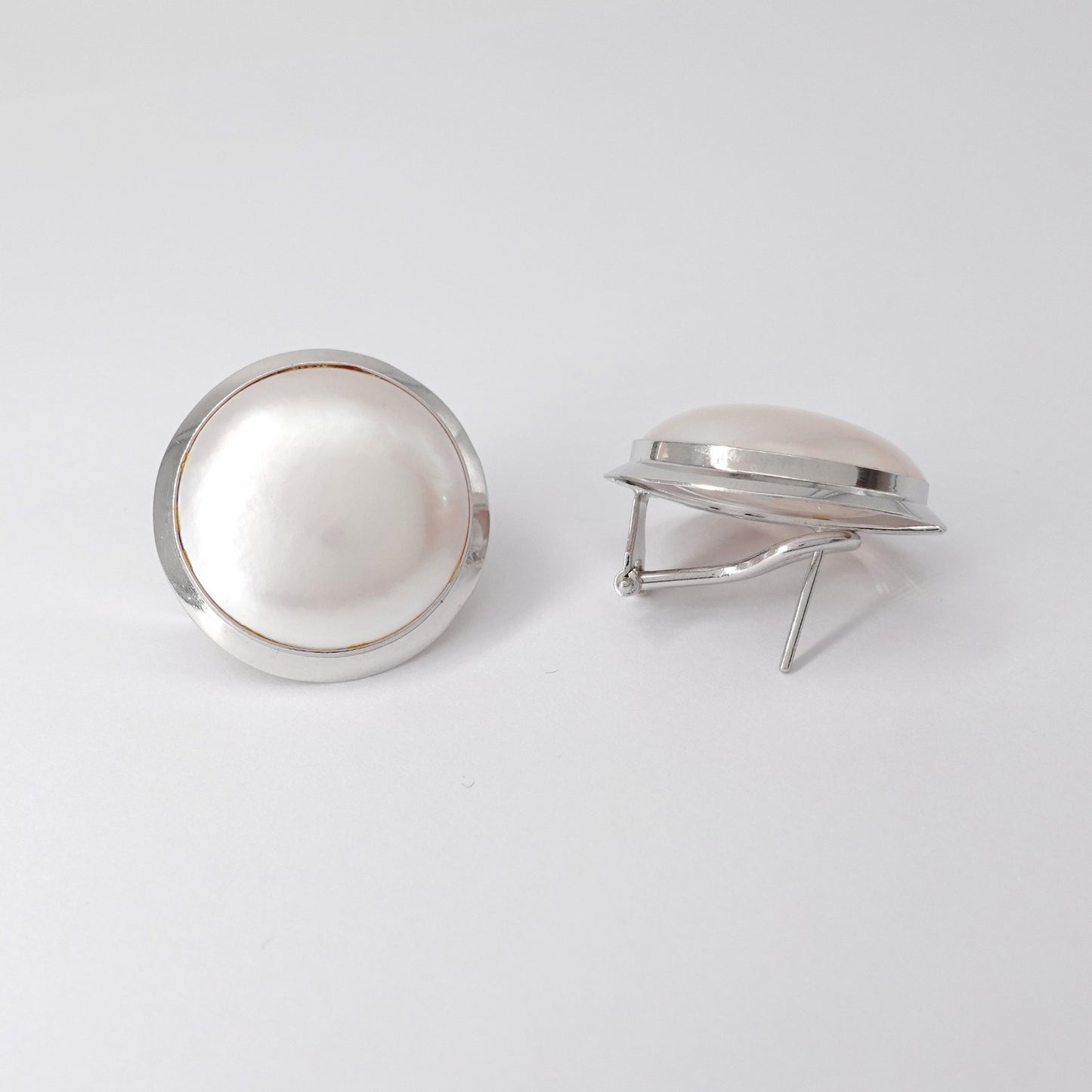 Orecchini perla mabe