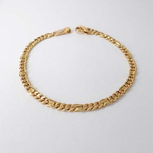 Bracciale a maglia piatta