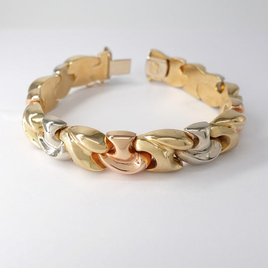 Bracciale tre colori