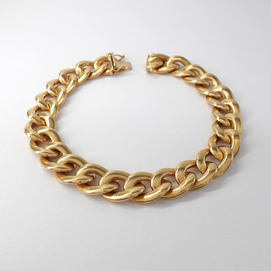 Bracciale a maglia groumette