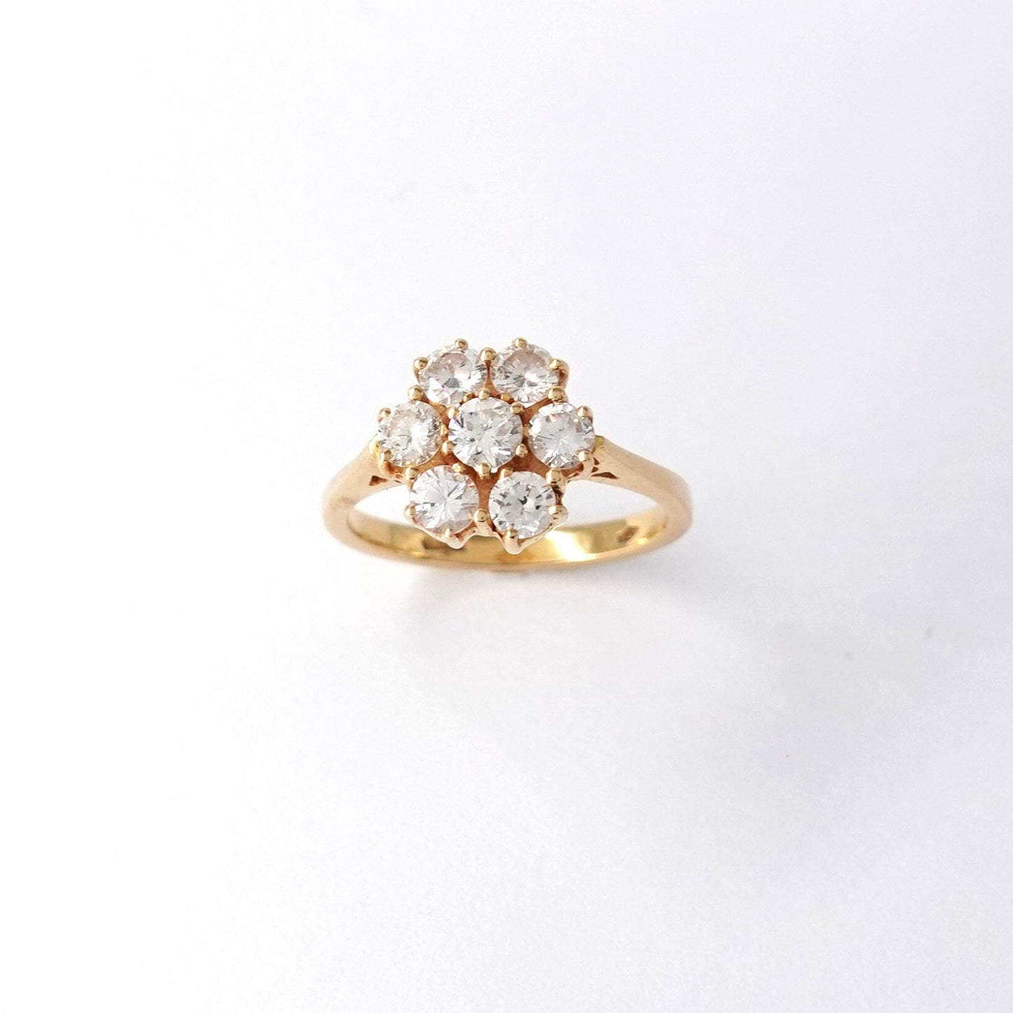 Parure in oro giallo e diamanti