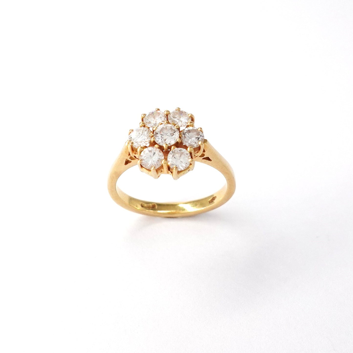 Parure in oro giallo e diamanti