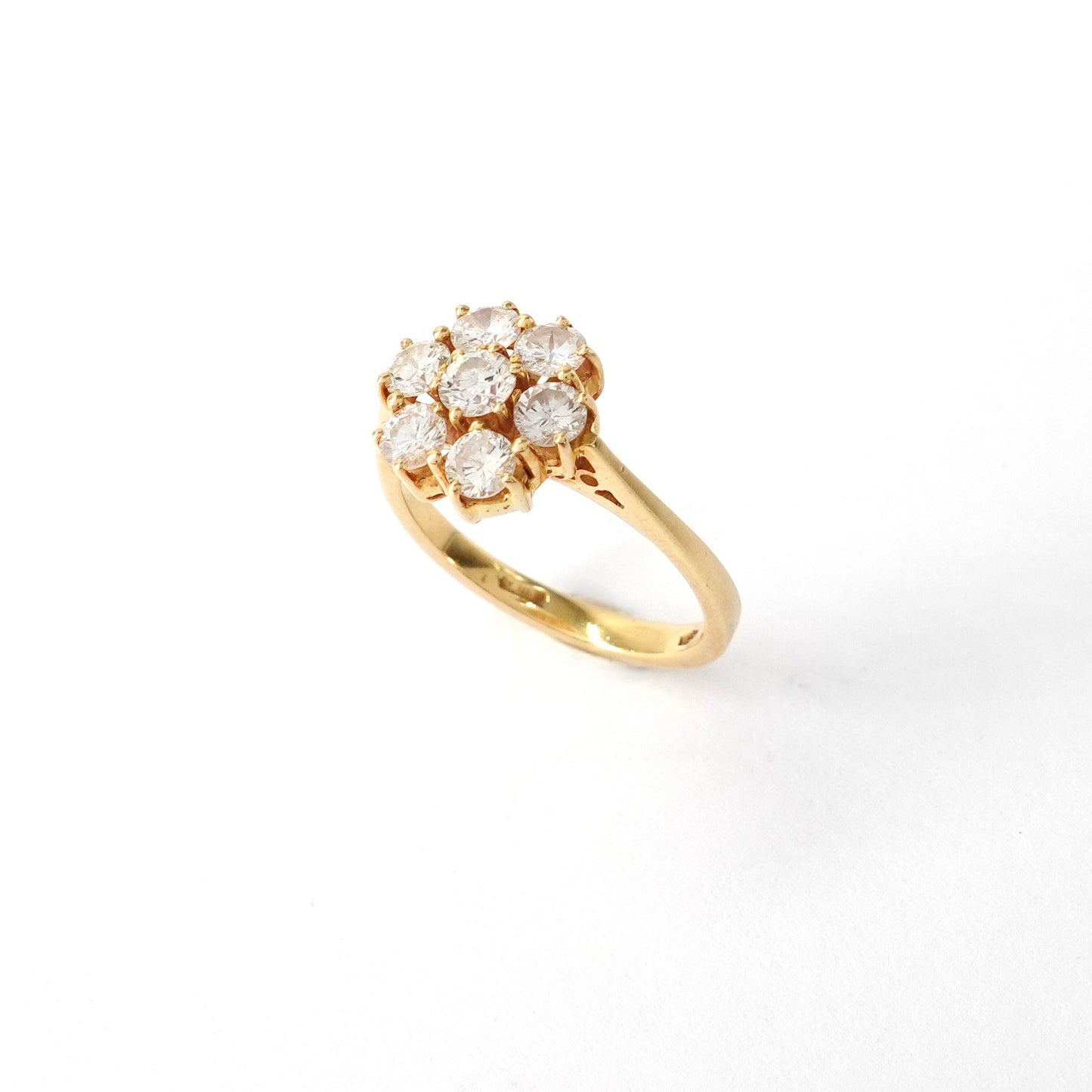 Parure in oro giallo e diamanti