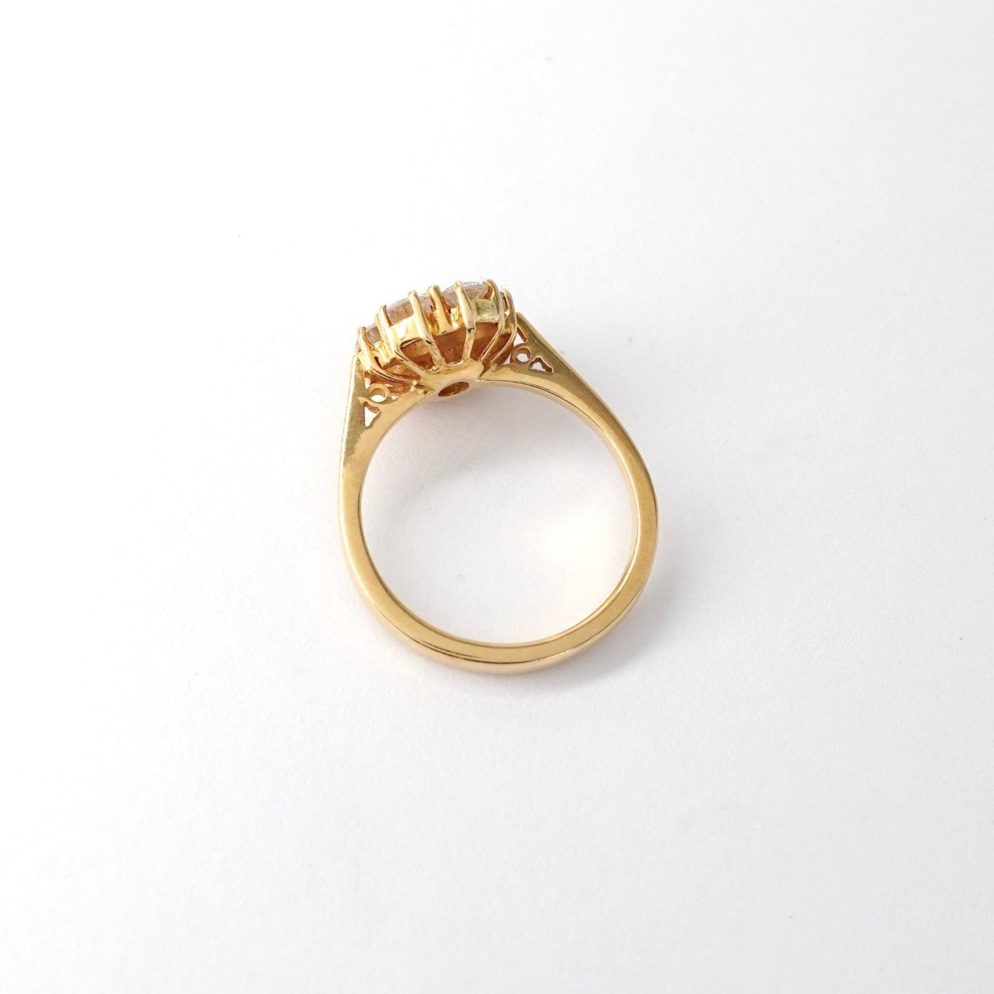 Parure in oro giallo e diamanti