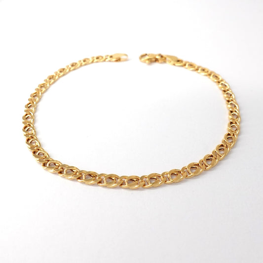 Bracciale  a maglia doppia