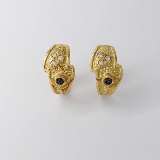 Orecchini lavorazione etrusca