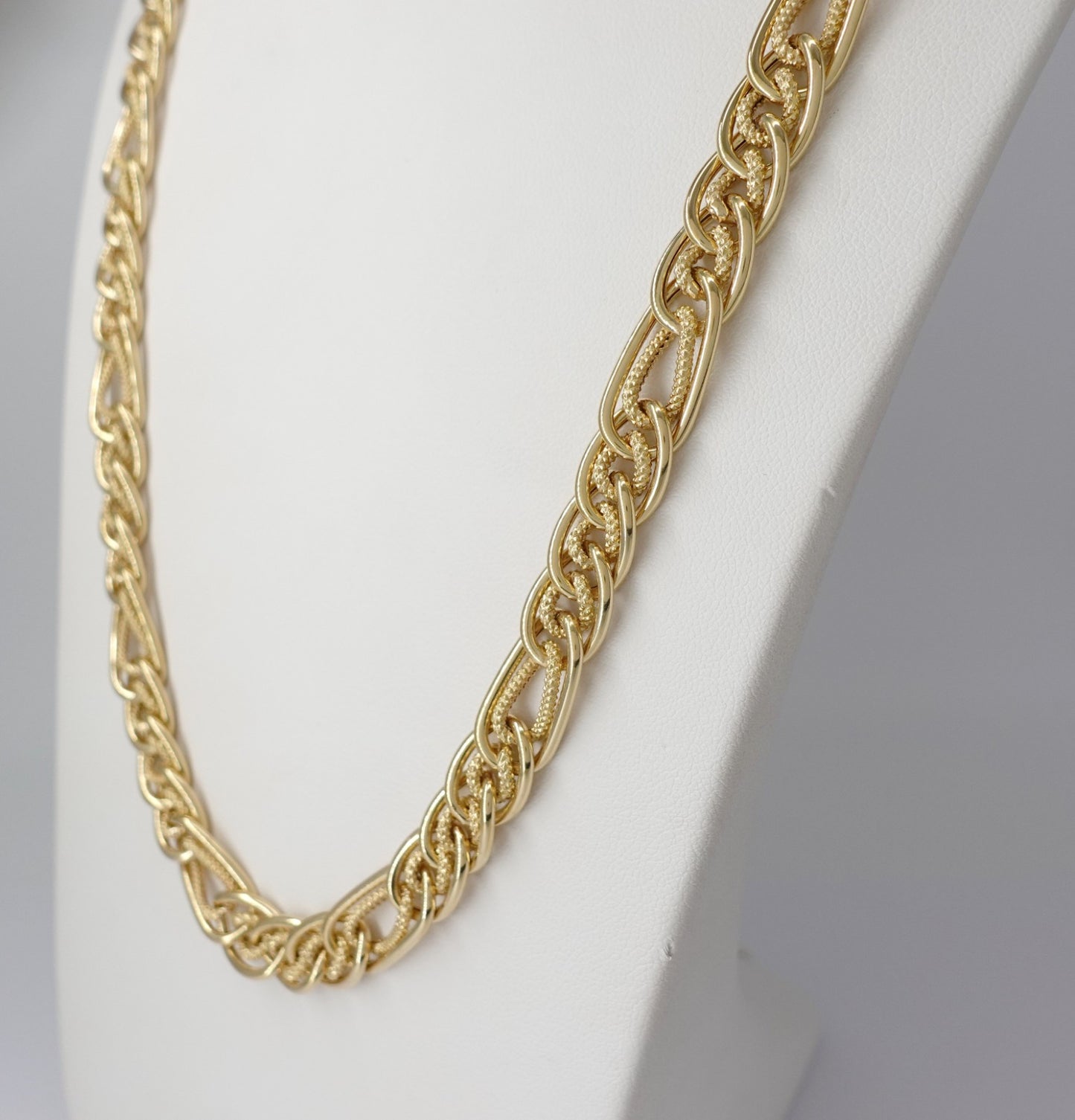 Collana a maglia mista