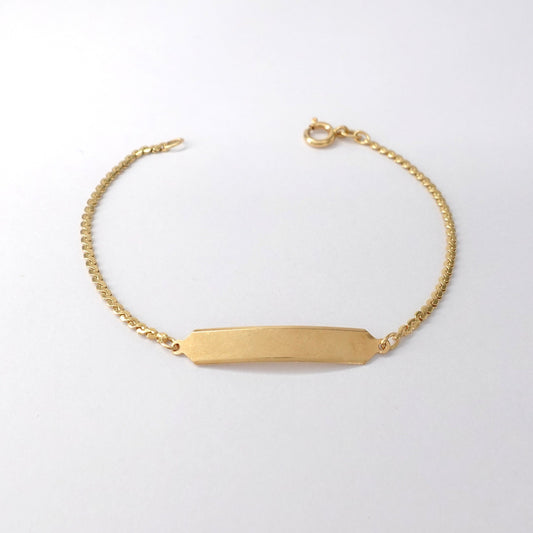 Bracciale con piastrina