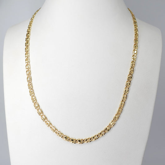 Collana a maglia doppia