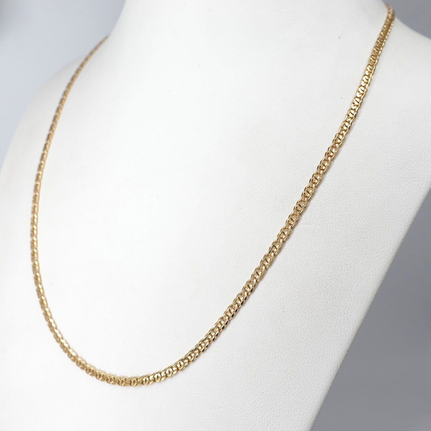 Collana  maglia doppia fitta