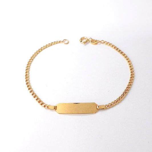 Braccialetto con piastrina