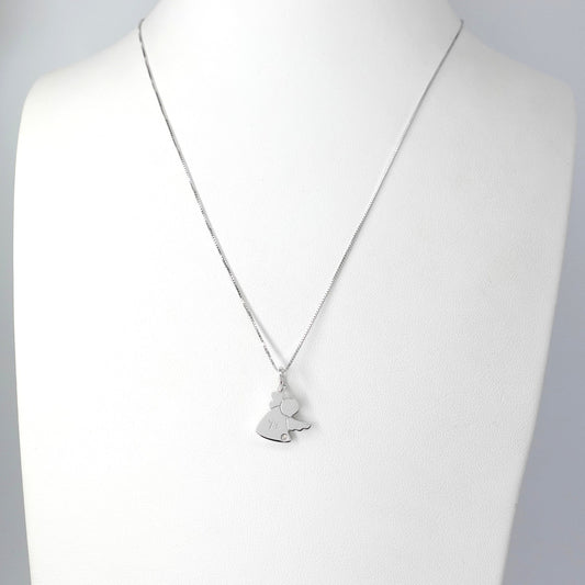 Catenina con pendente angioletto