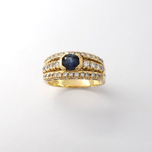 Anello con Zaffiro